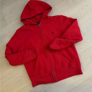 Ralph Lauren polo kids zip up hoodie